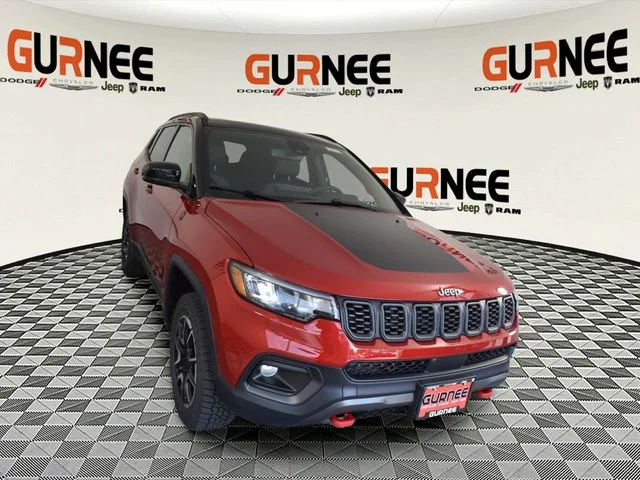 New 2026 Red Hot Pearl-Coat Exterior Paint Jeep Trailhawk image 10