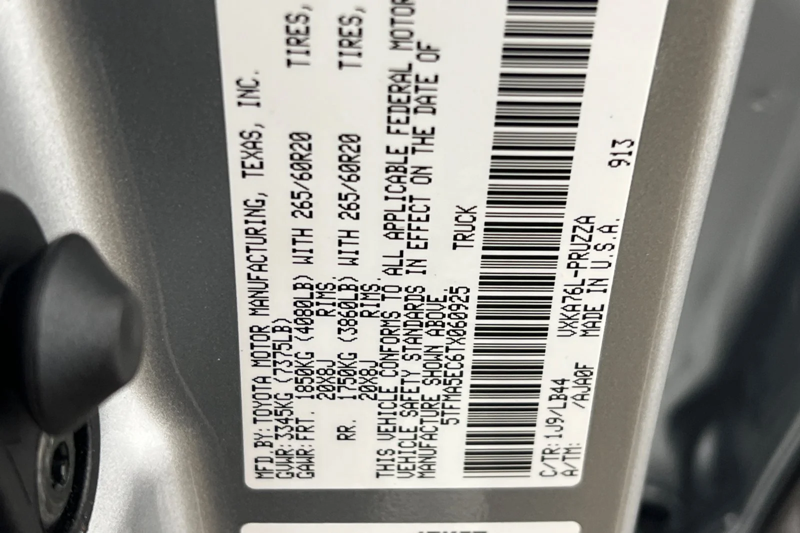 New 2026 Celestial Silver Metallic Toyota  1794 Edition image 20