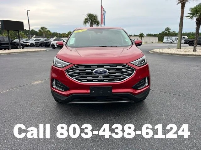 Used 2024 Red Ford Titanium image 32