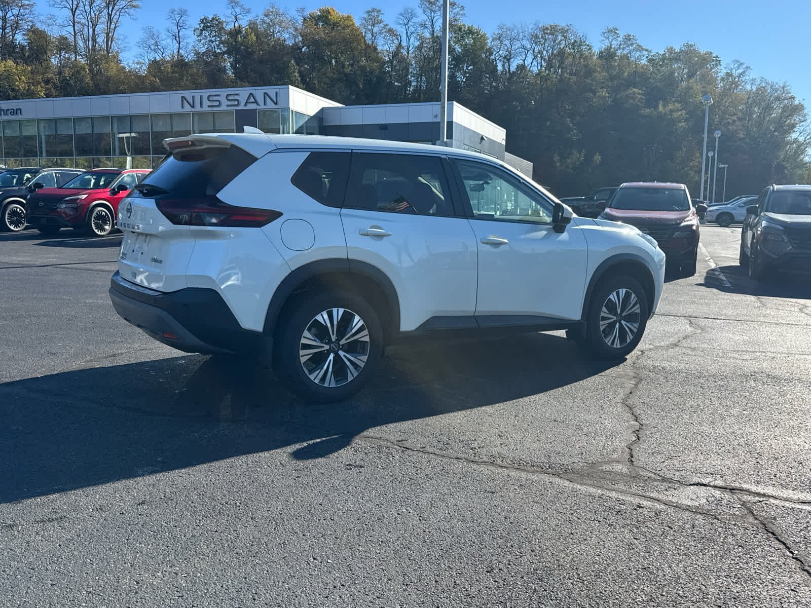 Certified Used 2023 Pearl White Tricoat Nissan SV image 4