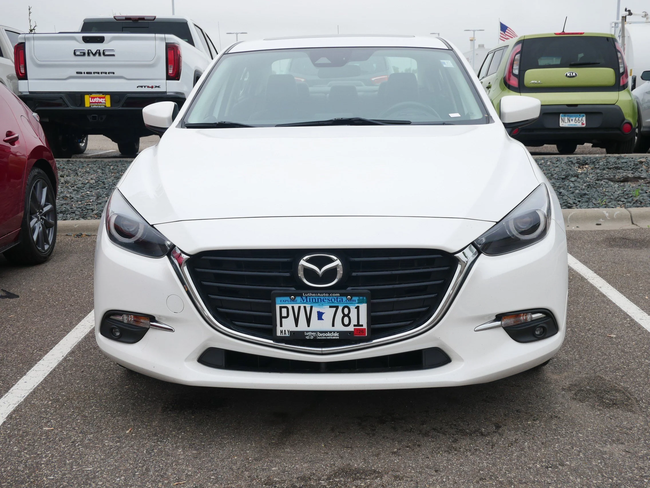 Used 2018 Mazda Mazda3 Grand Touring with VIN 3MZBN1W34JM228905 for sale in Brooklyn Center, Minnesota