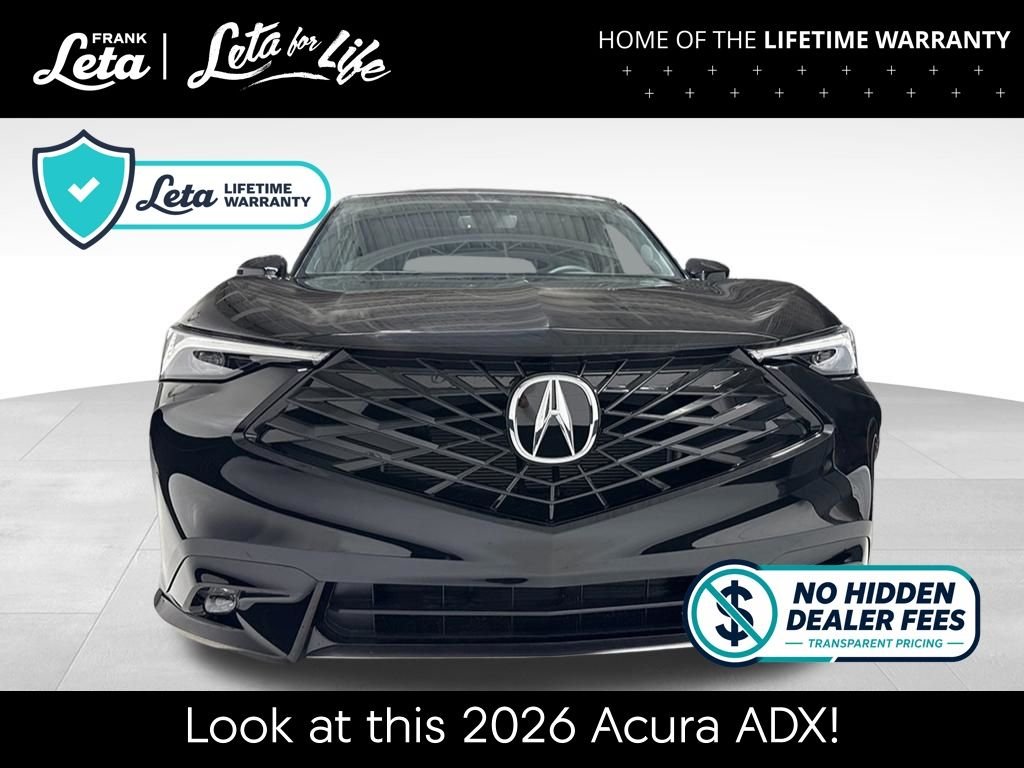 New 2026 Crystal Black Pearl Acura w/A-Spec Package image 12