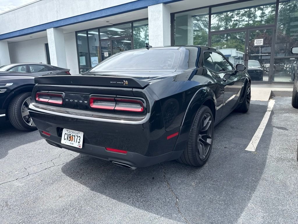 Used 2022 Black Dodge R/T Scat Pack Widebody image 3