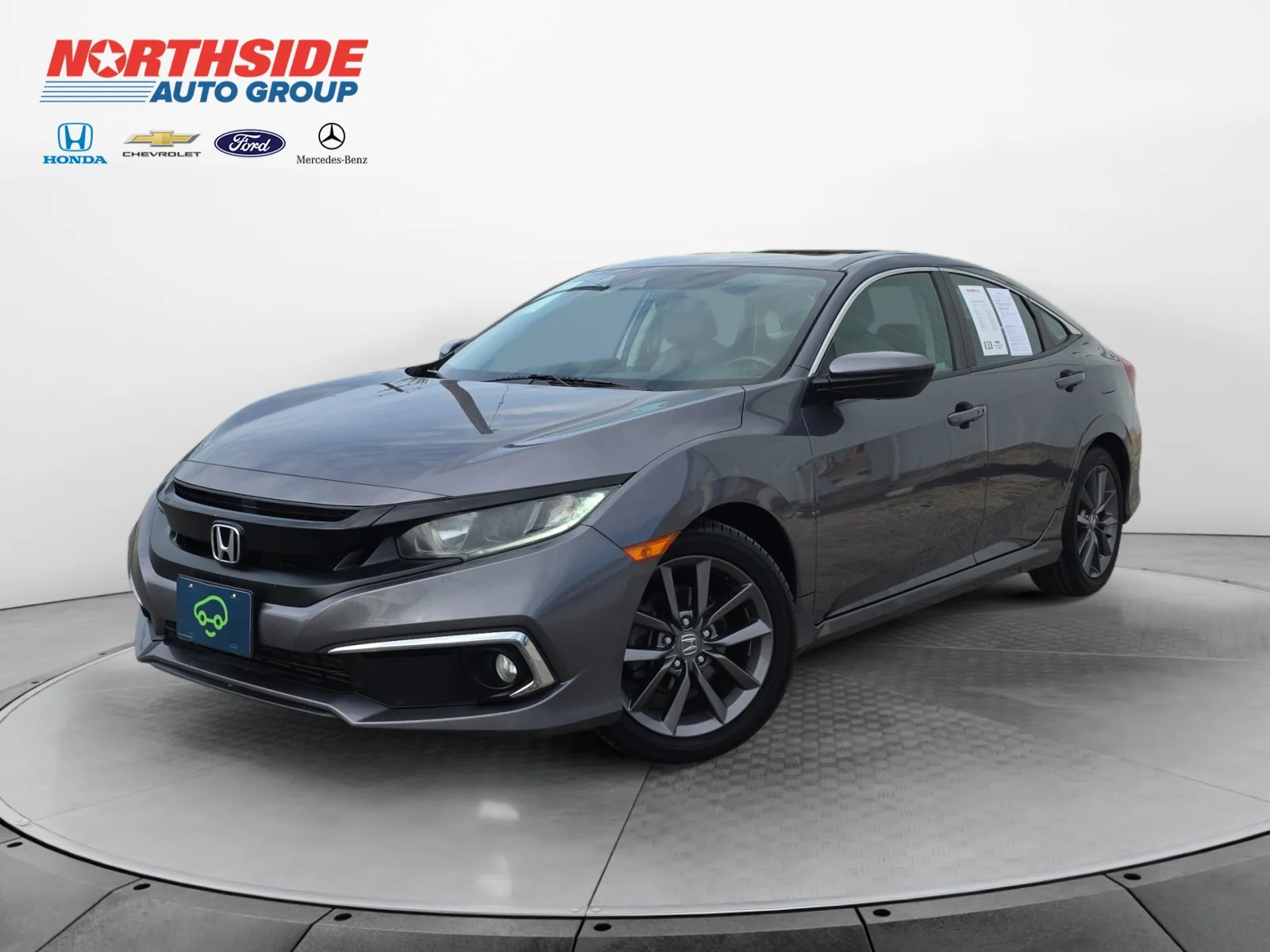 Used 2020 Gray Honda EX-L image 3