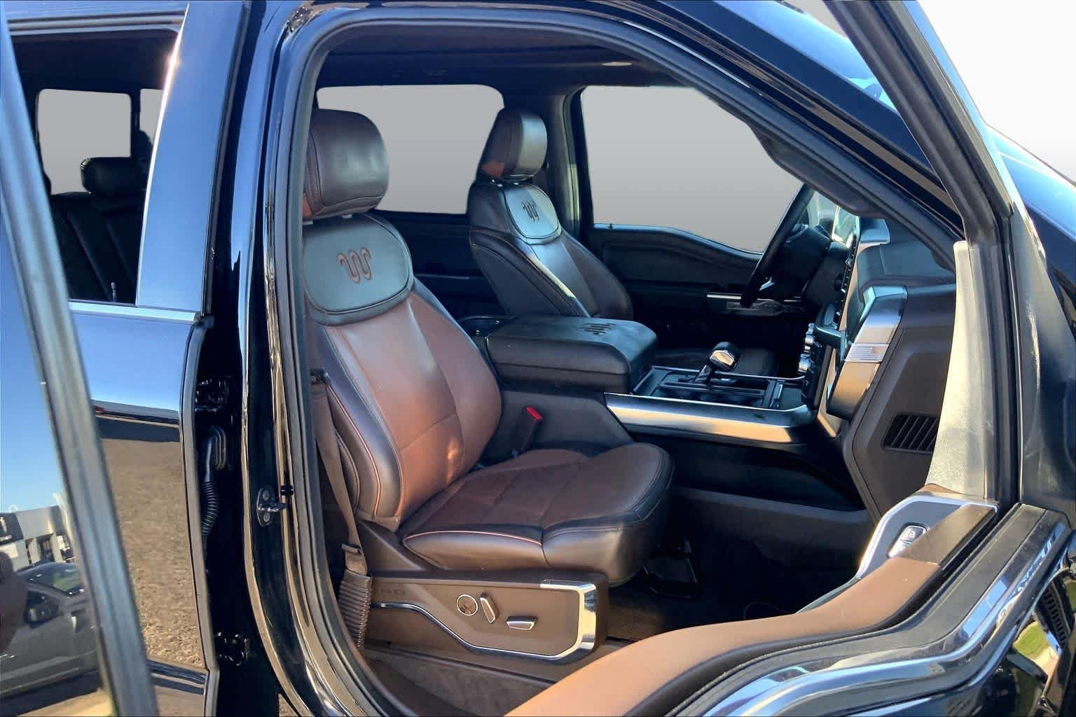 Used 2021 Agate Black Metallic Ford King Ranch image 8