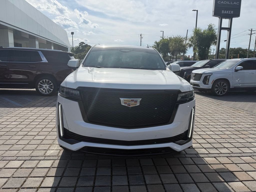 Used 2021 Crystal White Cadillac Sport image 4