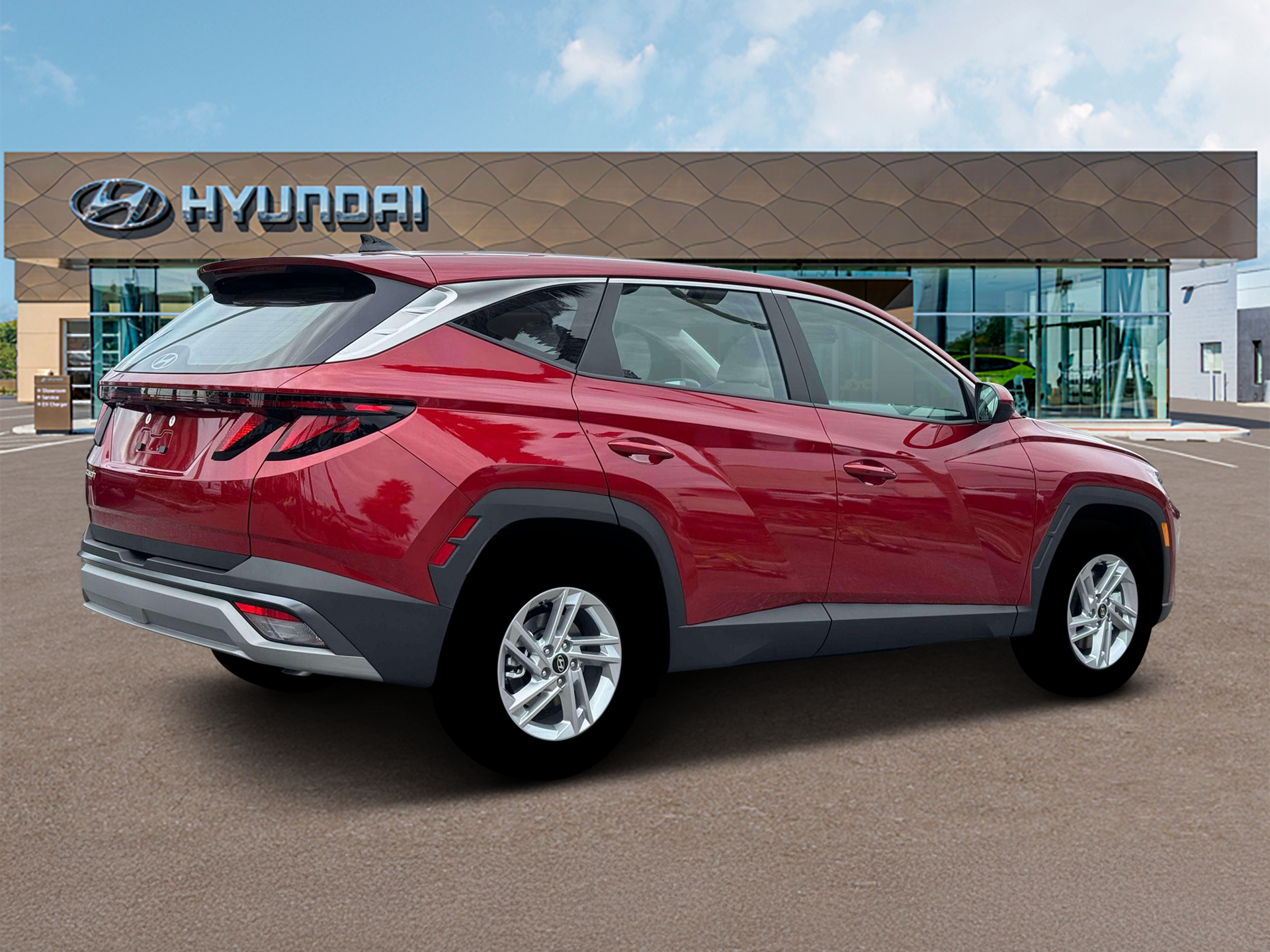 New 2026 Ultimate Red Hyundai SE FWD image 8
