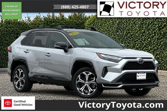 Certified Used 2025 Silver Toyota XSE image 1