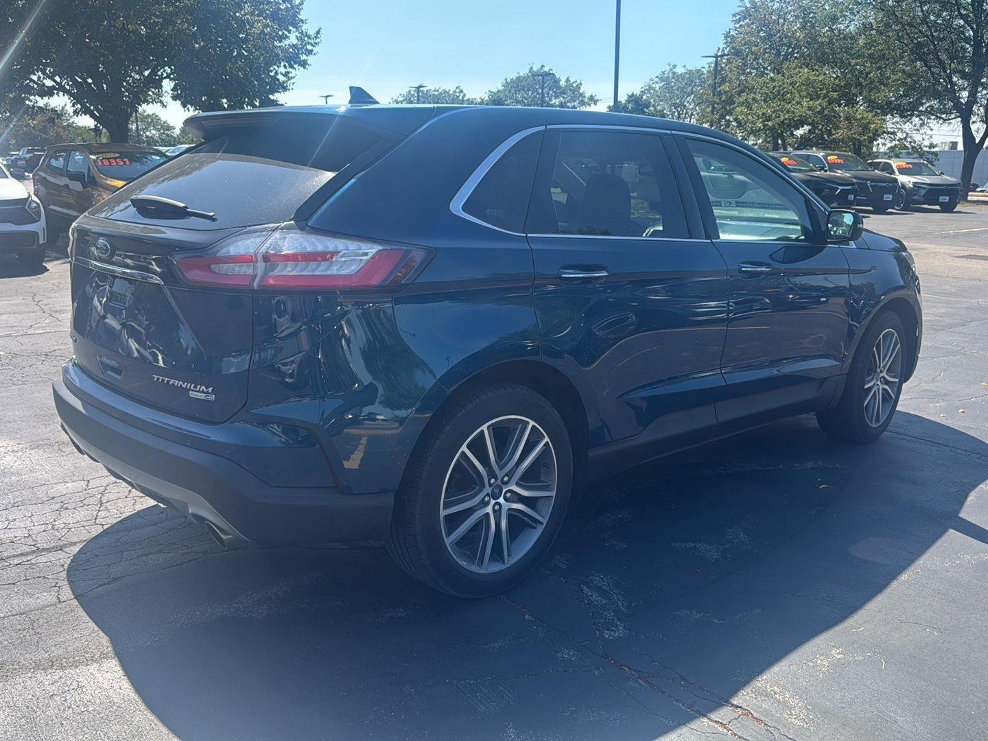 Used 2020 Dark Persian Green Ford Titanium image 6