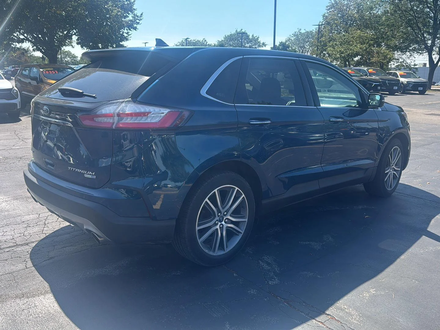 Used 2020 Dark Persian Green Ford Titanium image 6