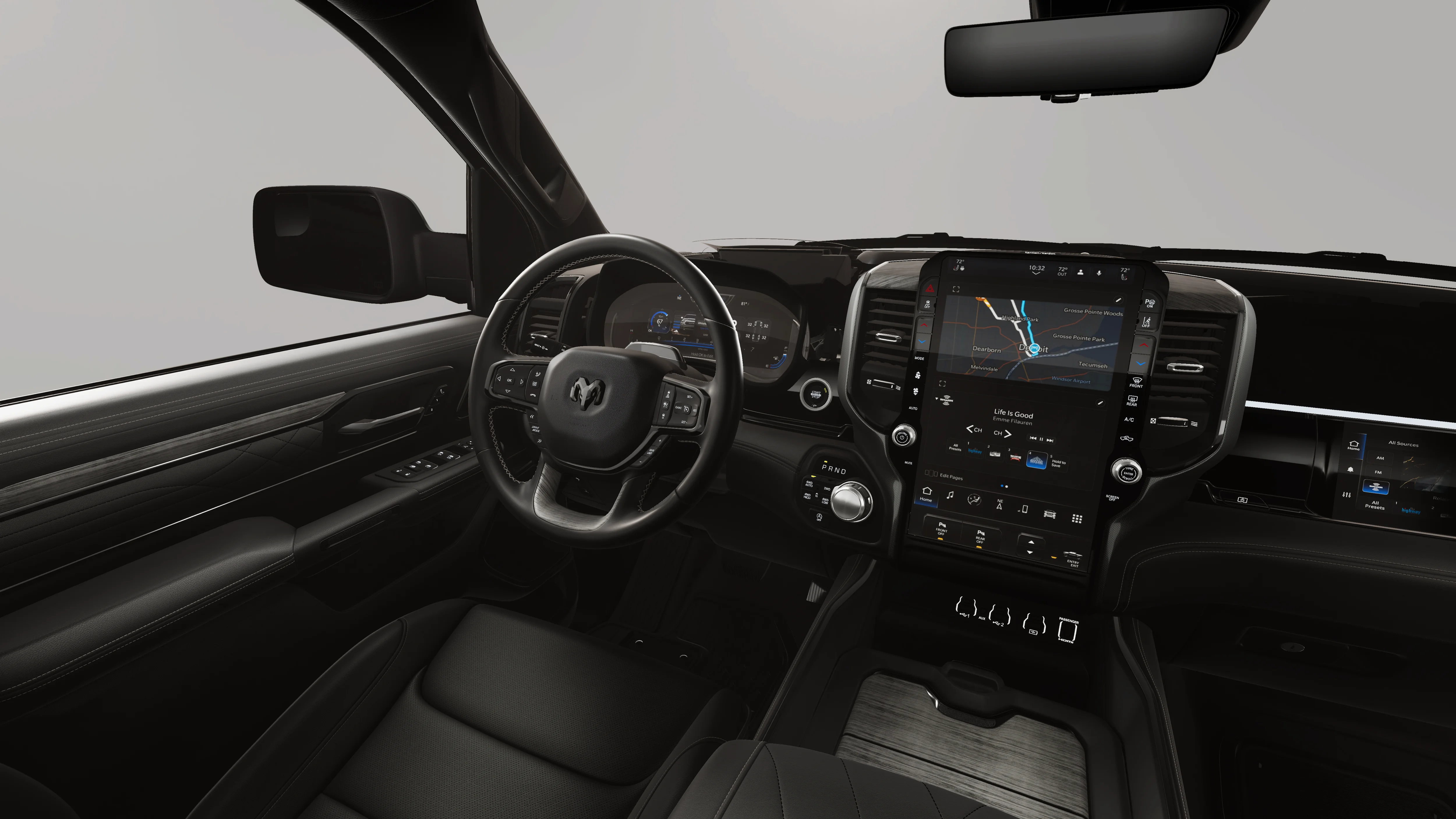 New 2026 Diamond Black Crystal Pearl-Coat Exterior Paint RAM Limited image 20
