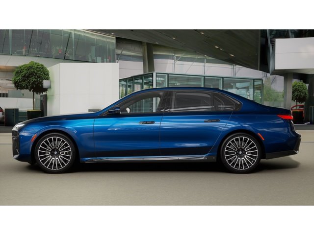 New 2026 Blue BMW 740i image 4