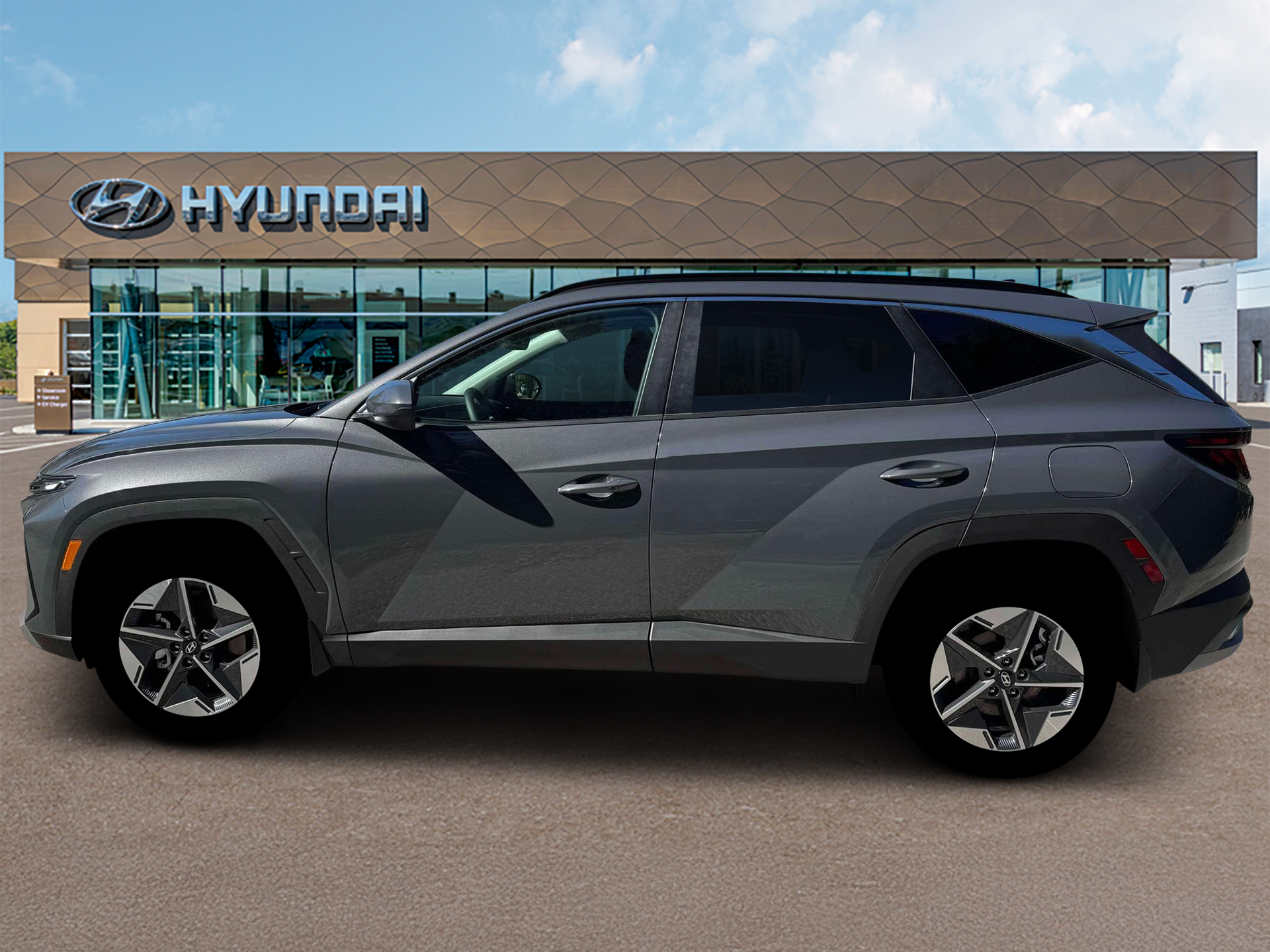 New 2026 Gray Hyundai SEL image 3