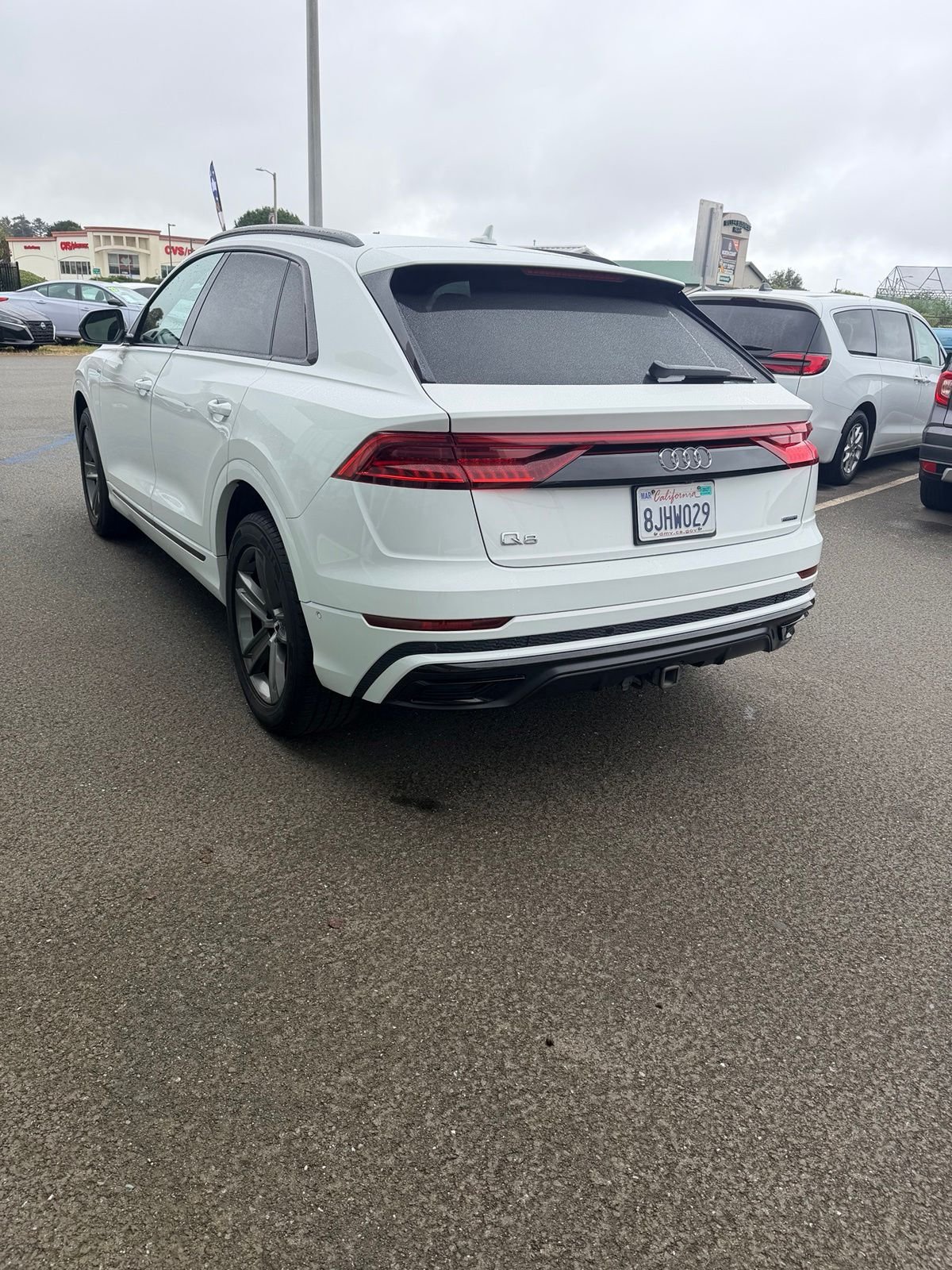 Used 2019 White Audi 3.0T Premium Plus image 3