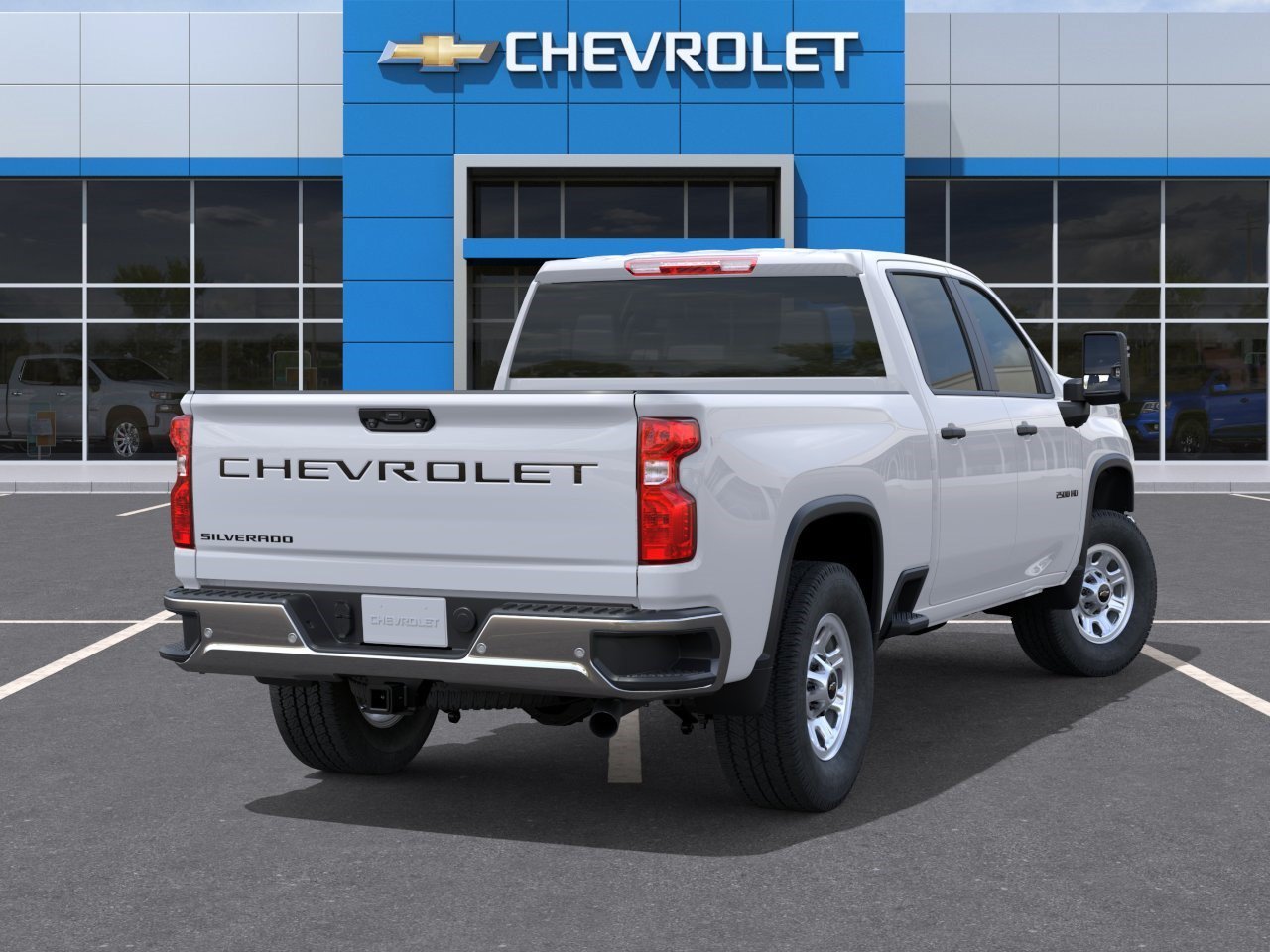 New 2026 Summit White Chevrolet Work Truck image 4