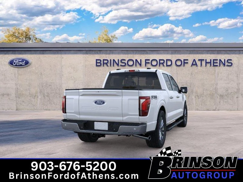 New 2026 Star White Metallic Tri-Coat Ford Lariat® image 8