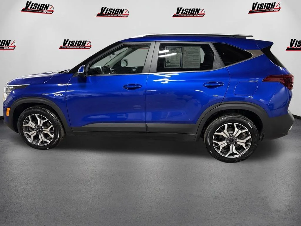 Used 2023 Blue Kia EX image 8
