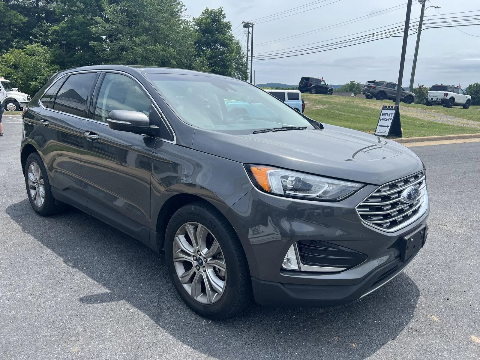 Certified Used 2019 Magnetic Ford Titanium image 7