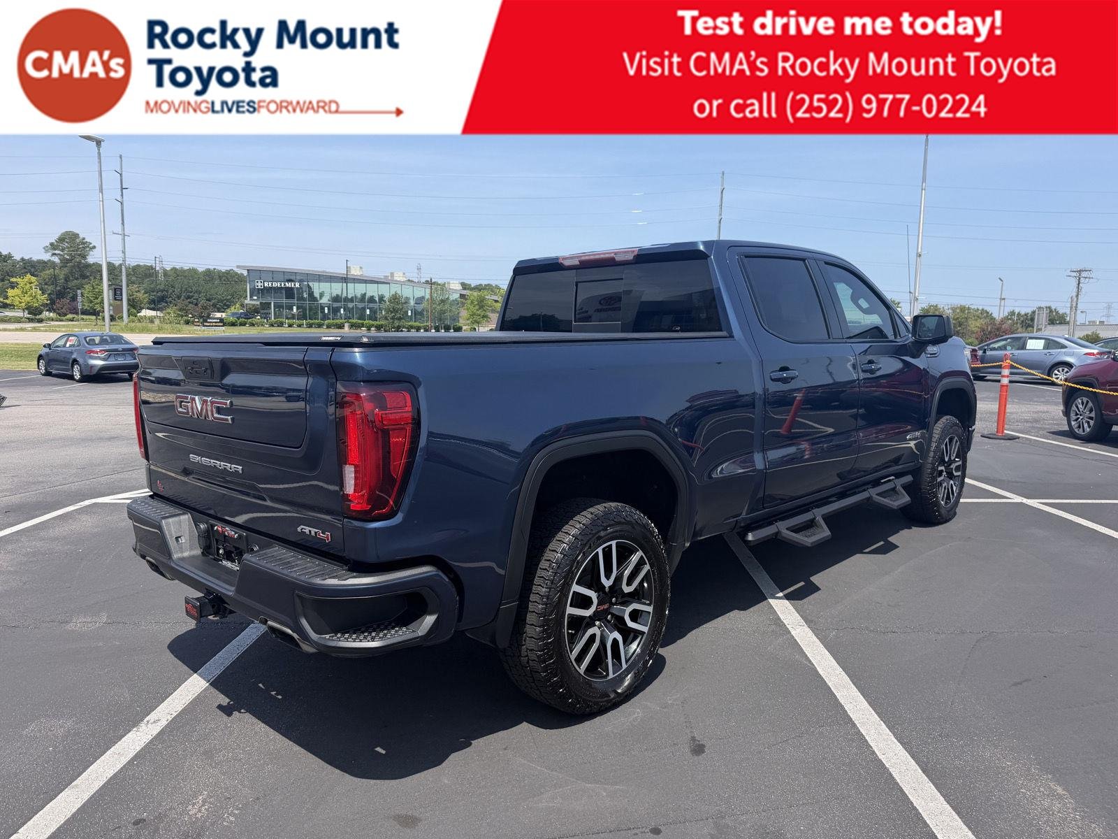 Used 2019 Pacific Blue Metallic GMC AT4 image 5