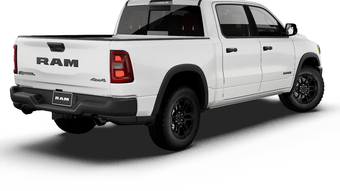 New 2027 Bright White Clear-Coat Exterior Paint RAM REBEL image 28