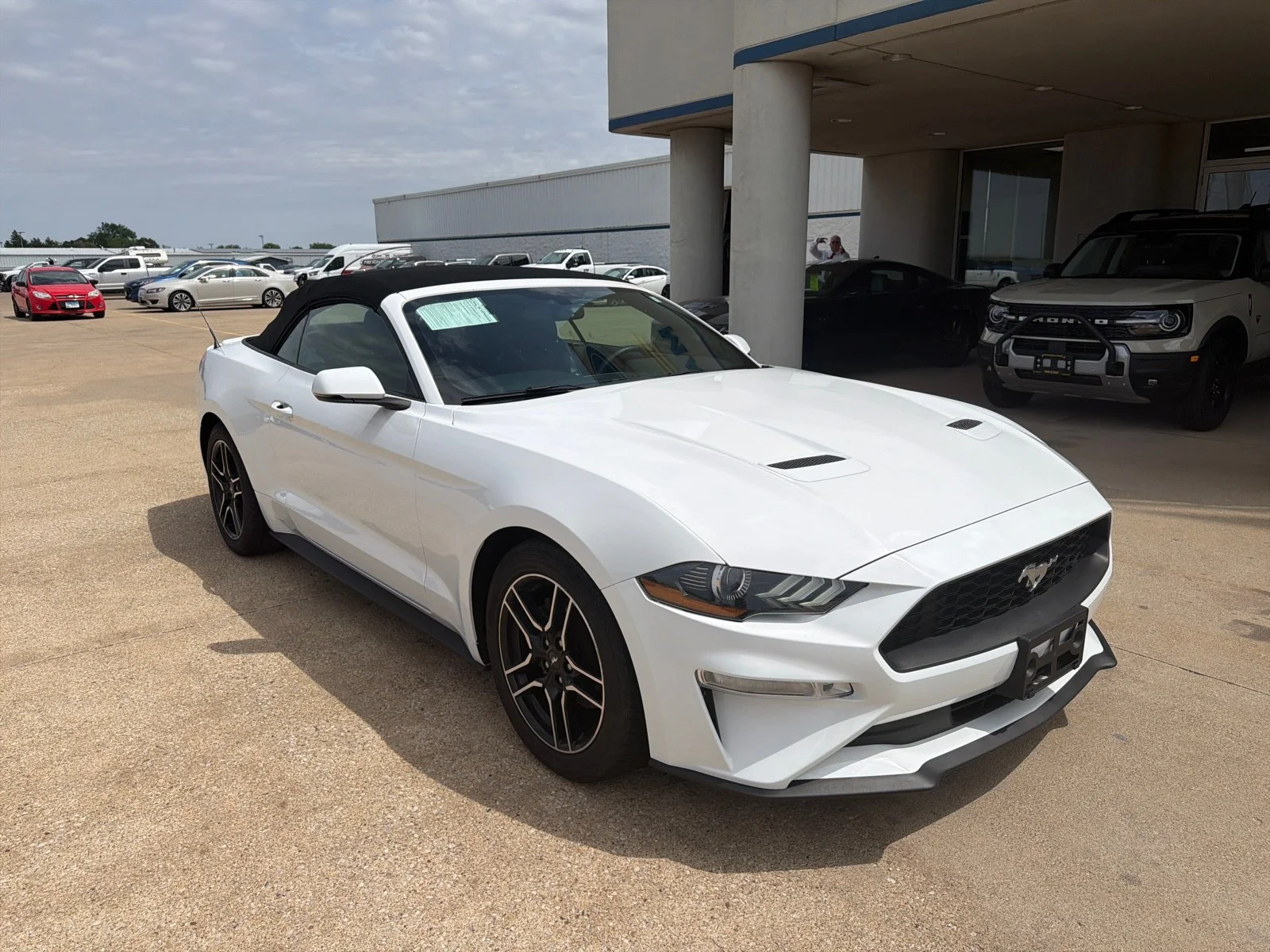 Used 2019 Ford Mustang EcoBoost Premium with VIN 1FATP8UH6K5104317 for sale in Eureka, IL