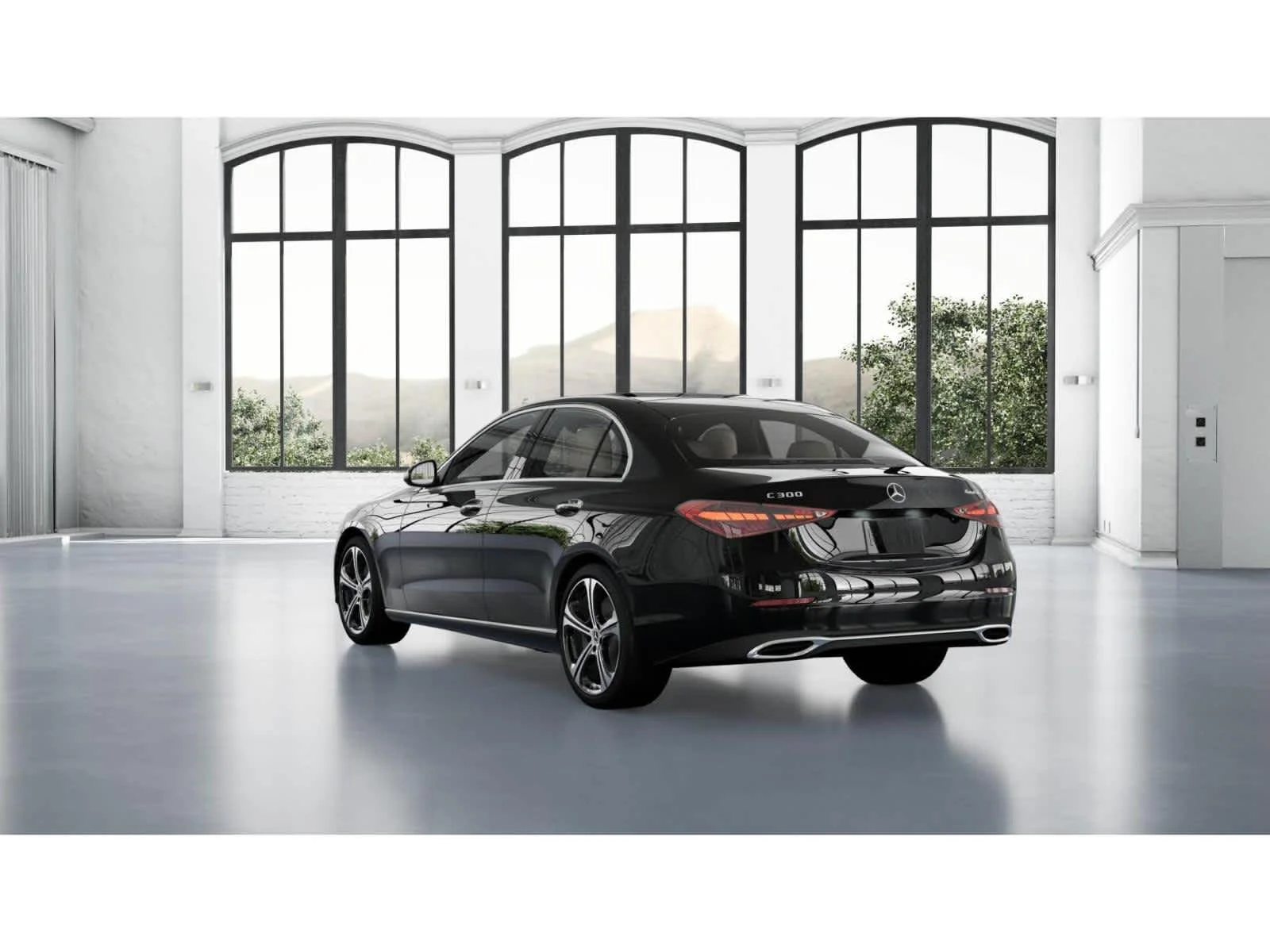Used 2022 Obsidian Black Metallic Mercedes-Benz C 300 image 27