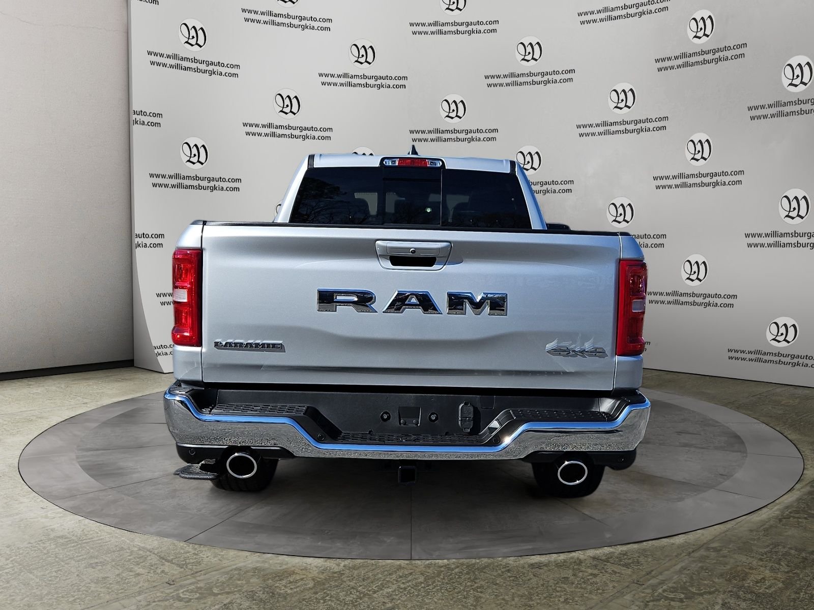 New 2026 Silver Zynith Exterior Paint RAM Laramie image 4
