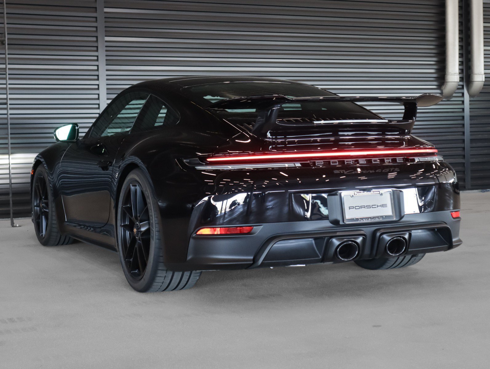 New 2026 Jet Black Metallic Porsche Carrera 4 GTS image 3