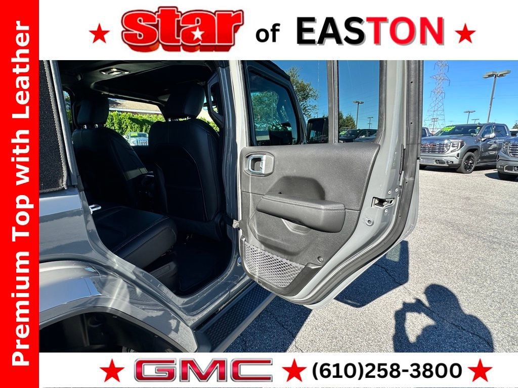Used 2023 Gray Jeep Sahara 4x4 image 16