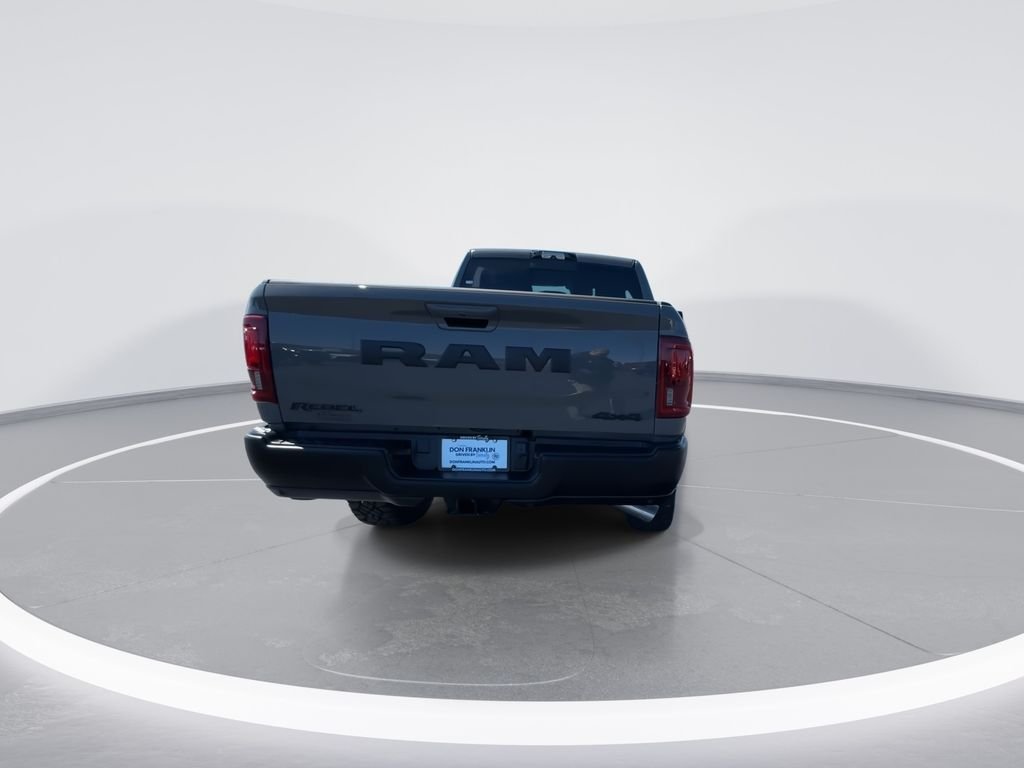New 2026 Ceramic Gray Clear-Coat Exterior Paint RAM Rebel image 7
