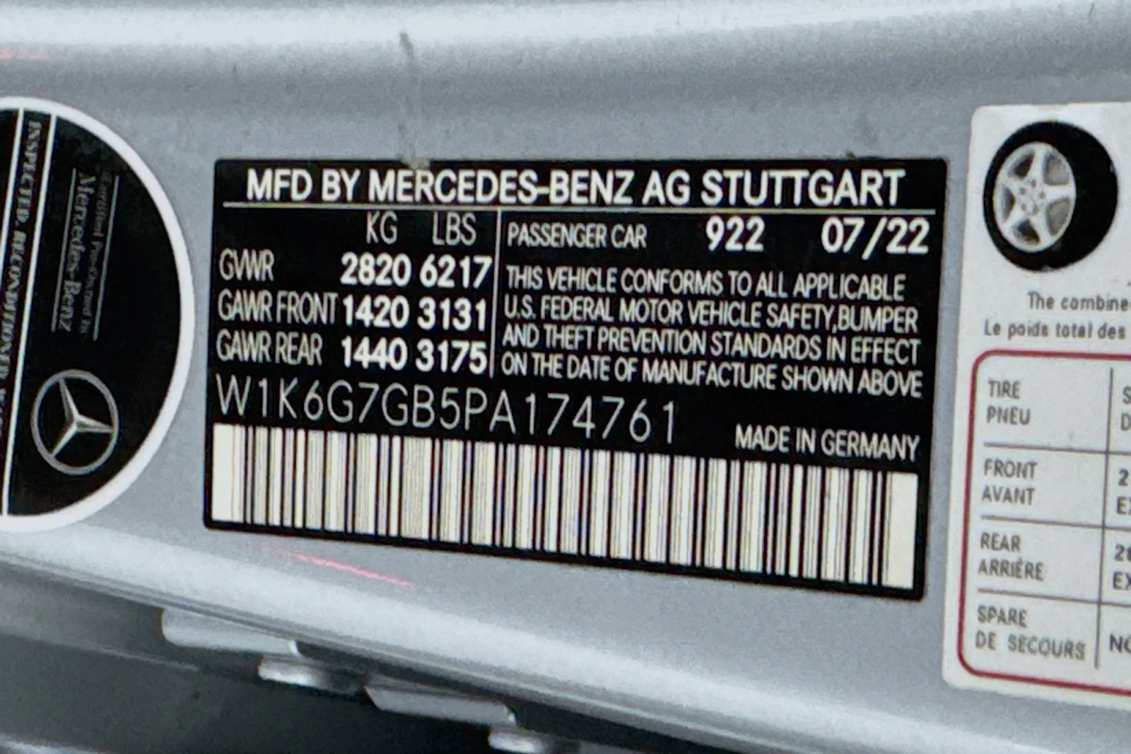 Certified Used 2023 Cirrus Silver Mercedes-Benz S 580 image 27