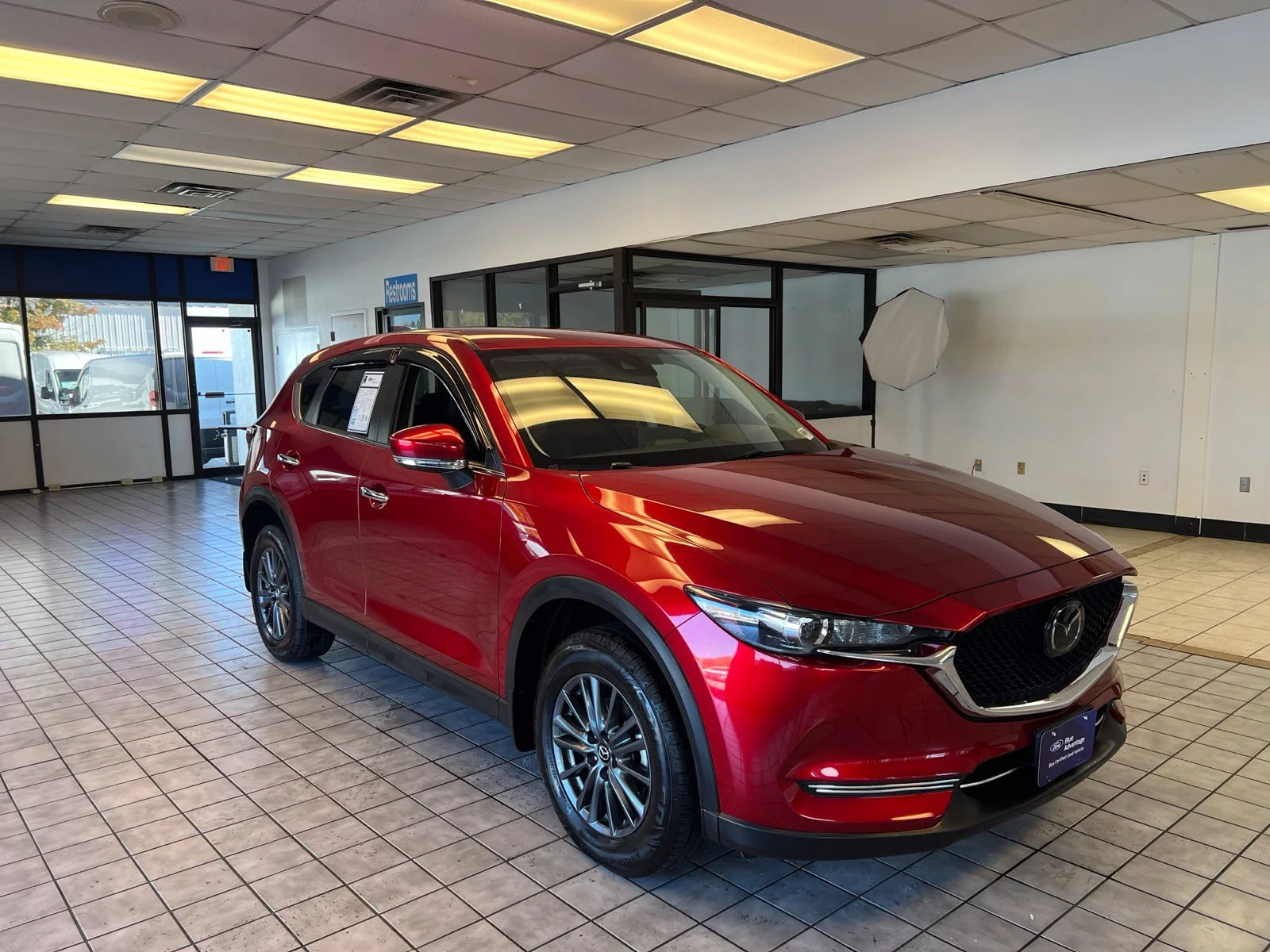 Used 2021 Soul Red Crystal Metallic Mazda Touring image 1