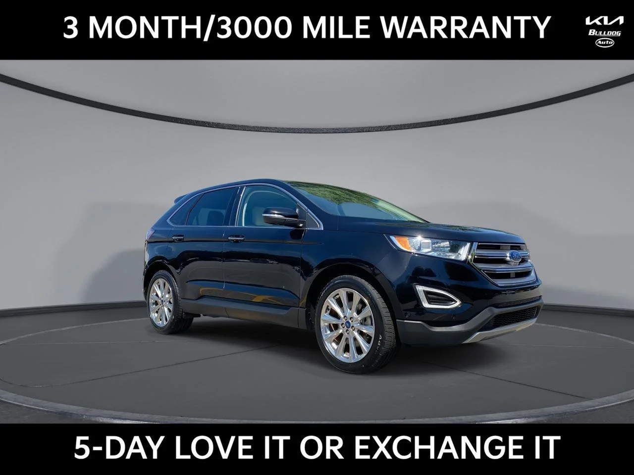 Used 2017 Ford Edge Titanium with VIN 2FMPK3K85HBB66520 for sale in Bogart, GA