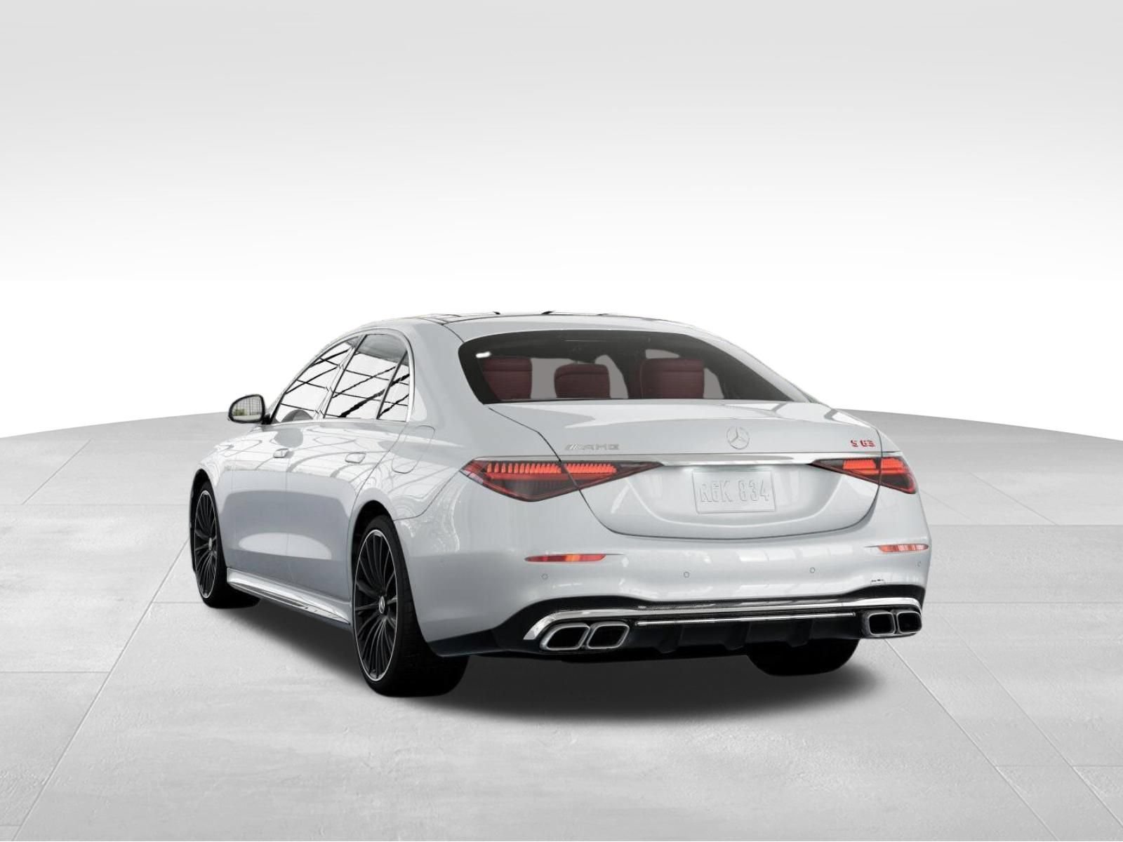 New 2026 MANUFAKTUR Moonlight White Metallic Mercedes-Benz S 63 E AMG® image 73