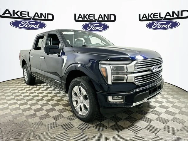 New 2026 Blue Ford Platinum image 1