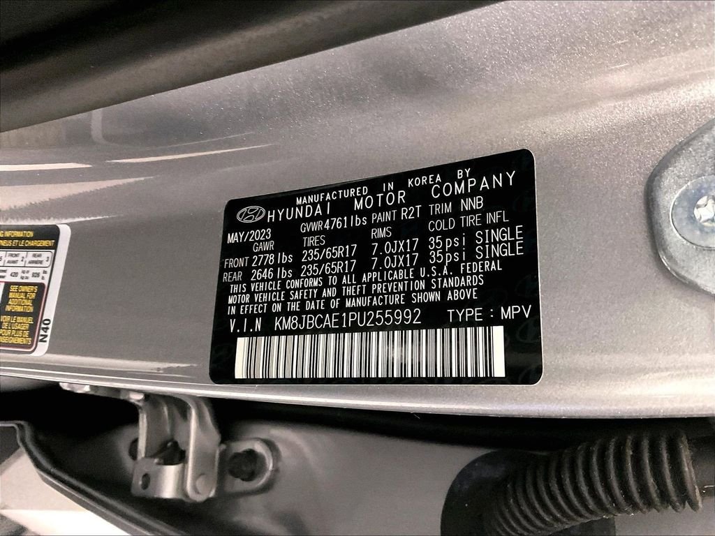 Used 2023 Silver Hyundai SEL image 34