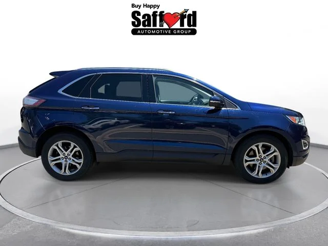 Used 2016 Blue Ford Titanium image 6