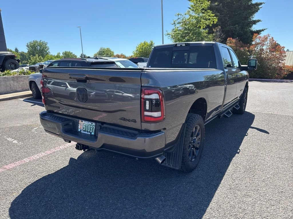 Used 2024 Granite Crystal Metallic Clearcoat Ram Big Horn image 7