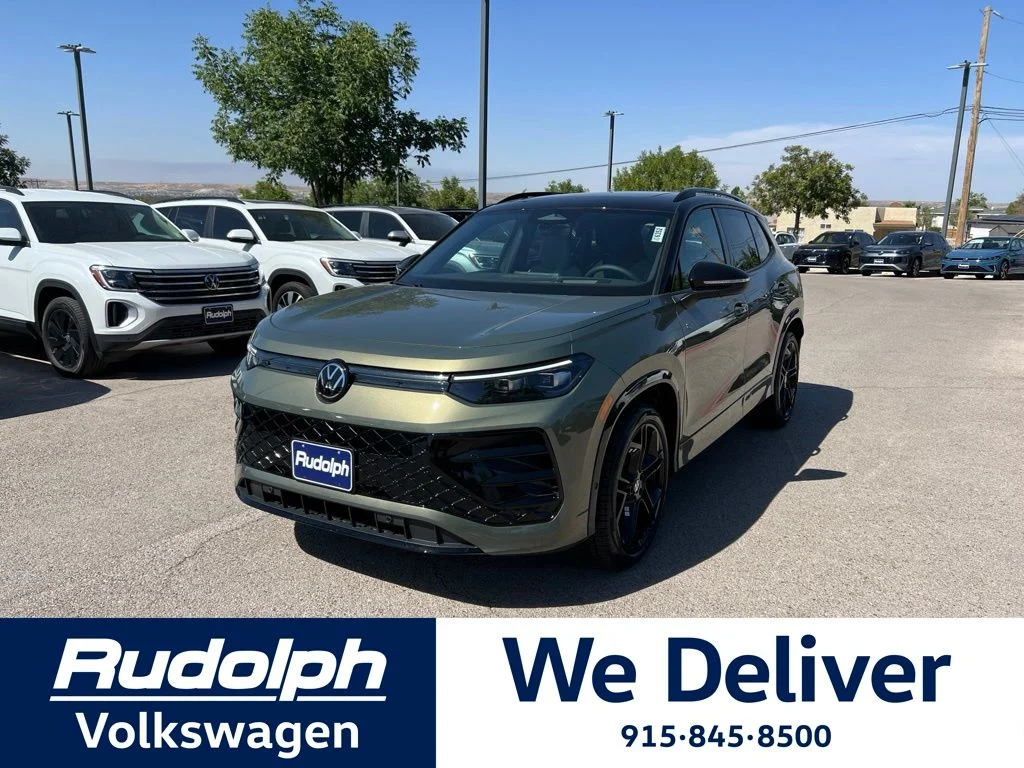 New 2026 Green Volkswagen 2.0T SE R-Line Black image 1