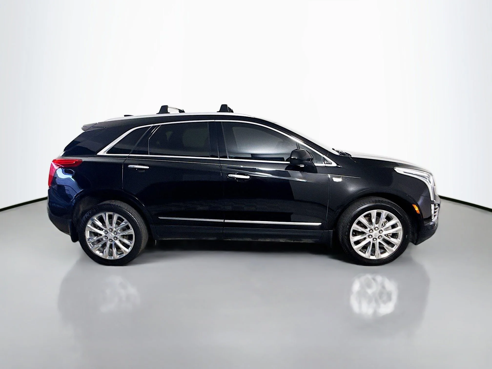 Used 2017 Stellar Black Metallic Cadillac Platinum AWD image 8