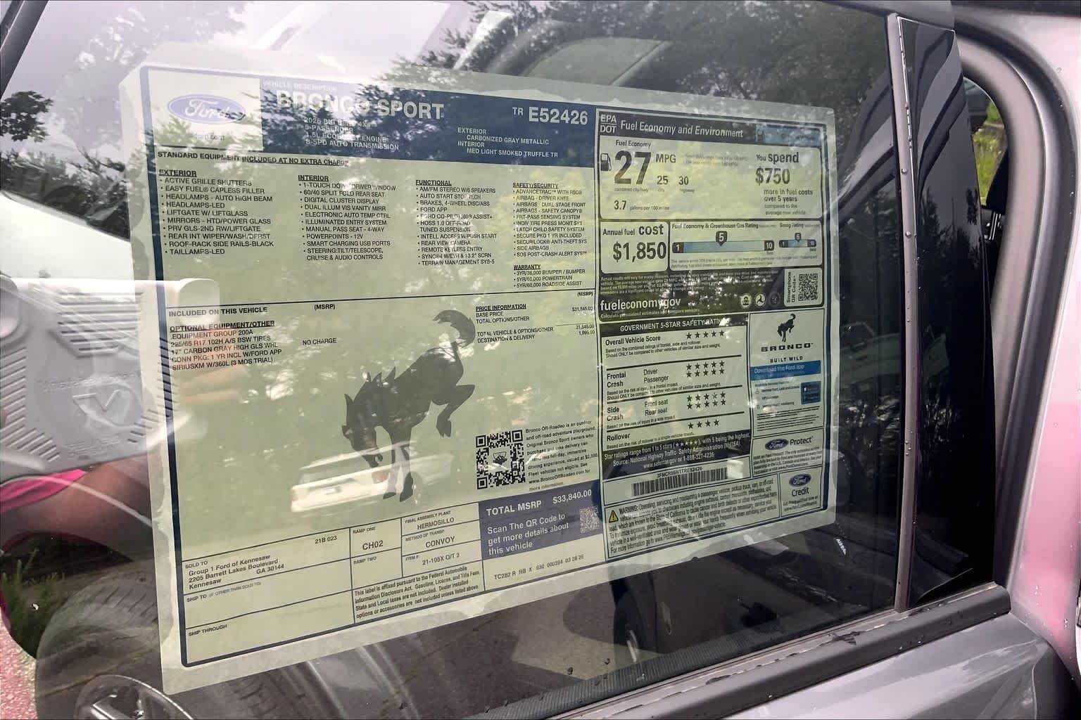 New 2026 Carbonized Gray Metallic Ford Big Bend® image 17
