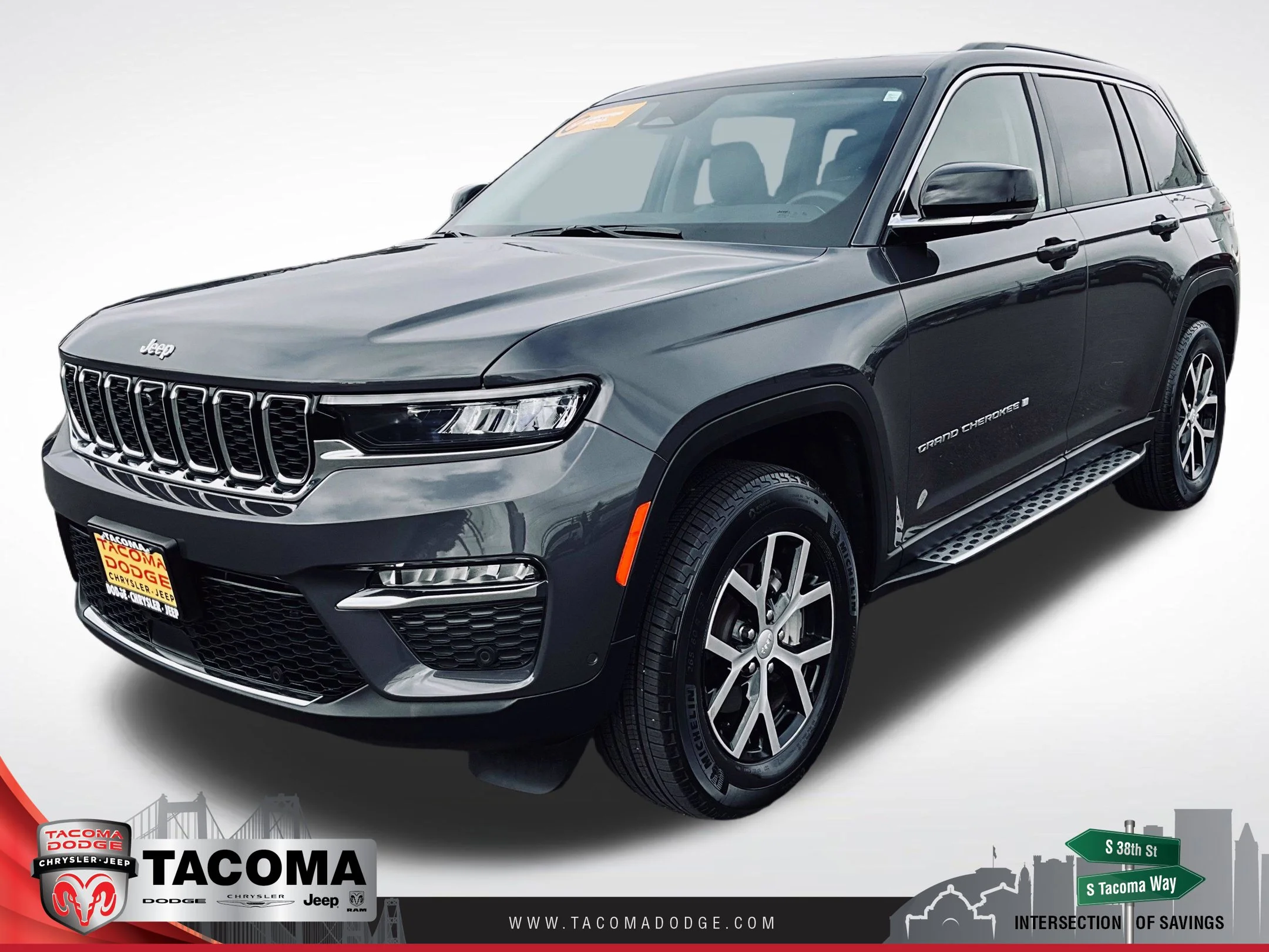 Certified Used 2024 Gray Jeep Limited image 1