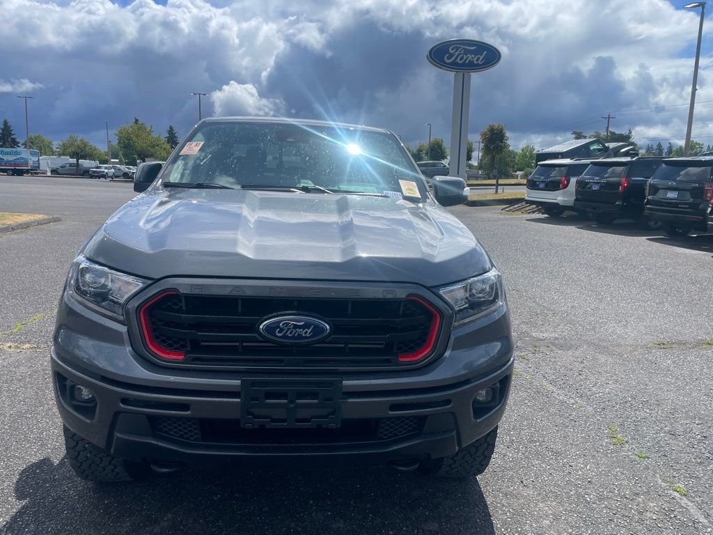 Used 2023 Carbonized Gray Metallic Ford Lariat image 2