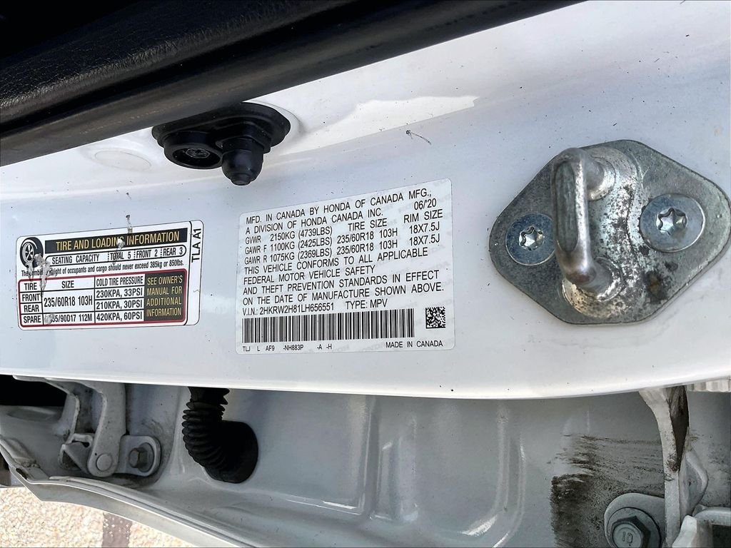 Used 2020 White Honda EX-L image 33