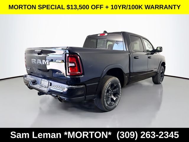 New 2026 Diamond Black Crystal Pearl-Coat Exterior Paint Ram Big Horn/Lone Star image 7