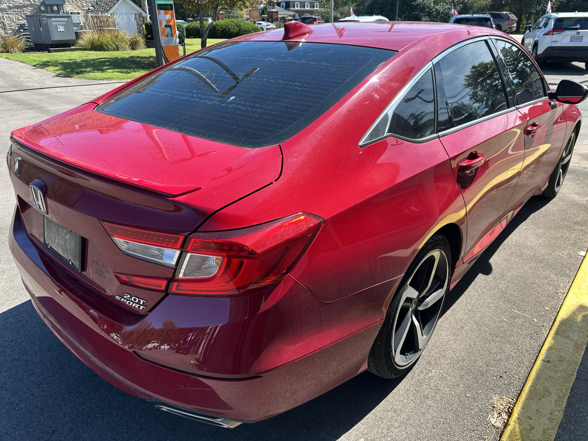 Used 2018 San Marino Red Honda Sport 2.0T image 3
