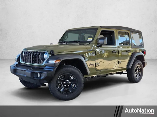 New 2026 Jeep Wrangler Sport 4x4 4-door