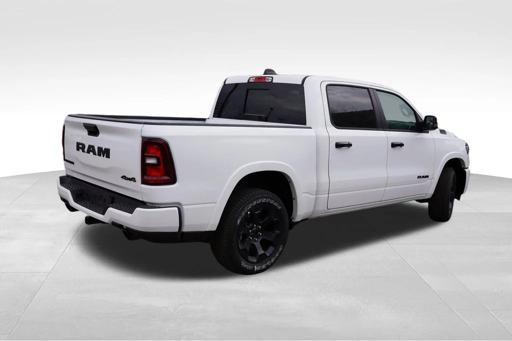 New 2026 Bright White Clear-Coat Exterior Paint RAM Big Horn image 3