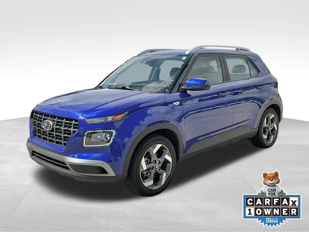 Used 2025 Blue Hyundai SEL image 1
