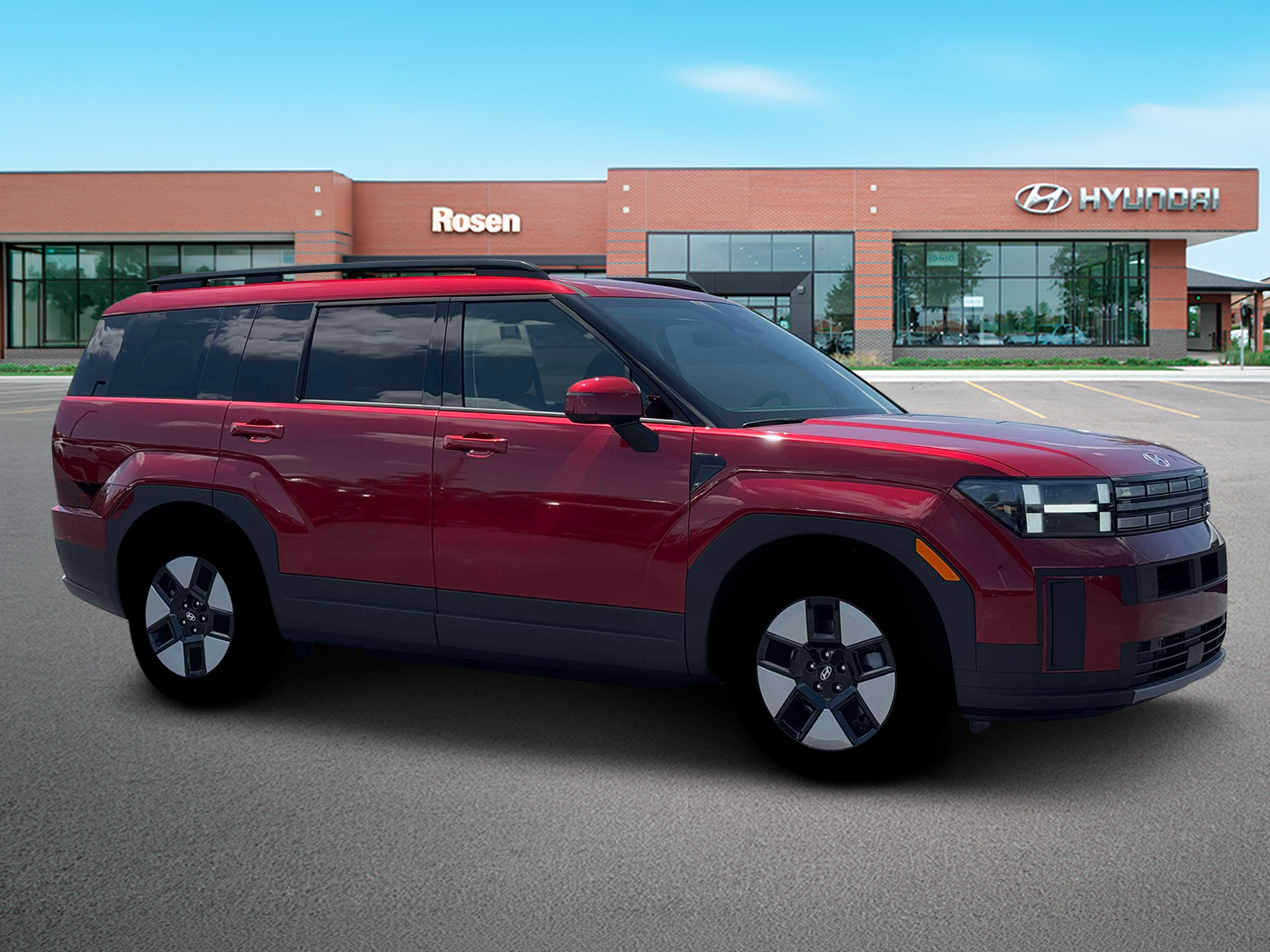 New 2026 Red Hyundai SEL image 10